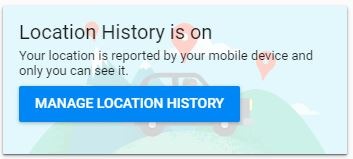 Sensorvault Manage Location History