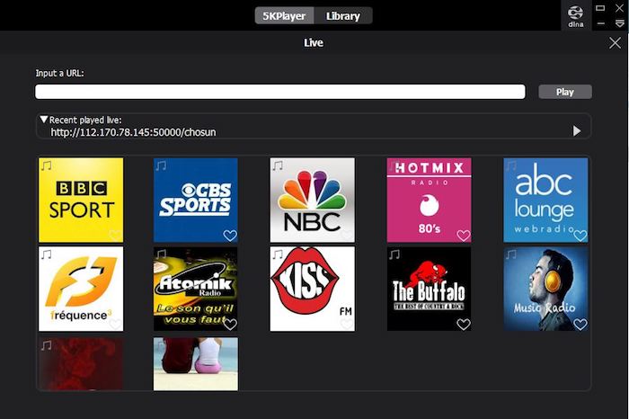 5k Player Live Mode 5k Player Live Mode