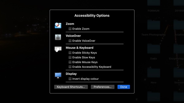 Invert Colors Mac Shortcut
