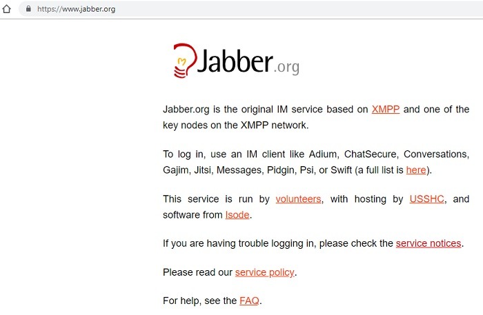 Jabber Website Jabber Website