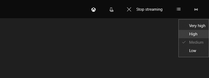 Xbox Windows App Streaming Quality Settings