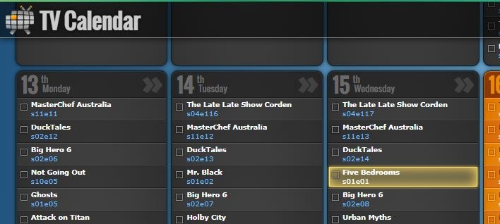 Add Google Calendars Television
