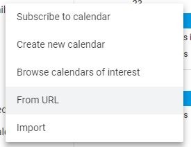 Add Google Calendars Weather From Url