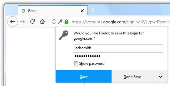 Browser Password Manager Firefox