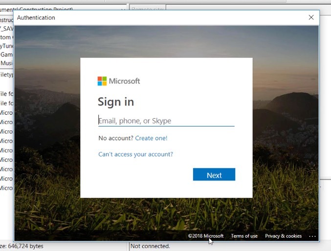 Filezilla Pro Auth Token Onedrive Login