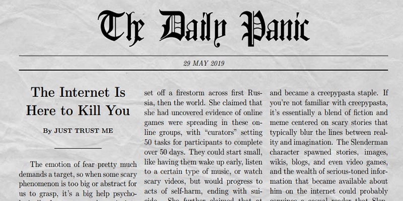 Moral Panics Feature