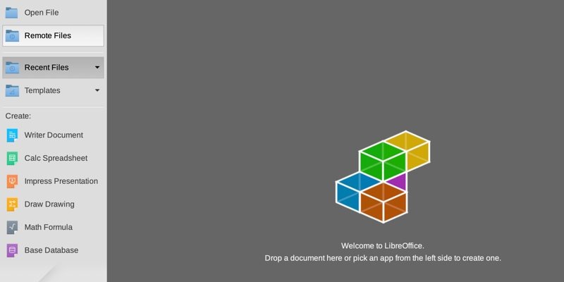 Open Edit Remote Files Google Drive Libreoffice Start Center Open Edit Remote Files Google Drive Libreoffice Start Center