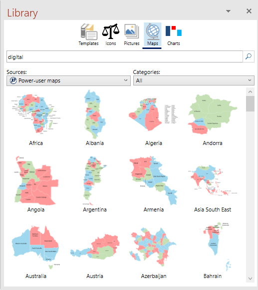 Poweruser Library Maps