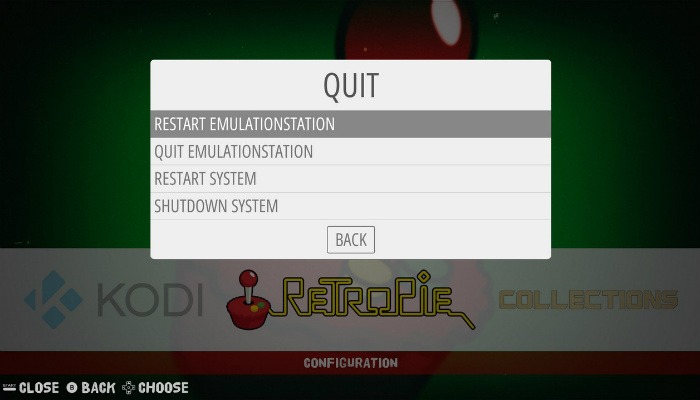 Rpi Kodi Restartemulationsystem