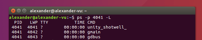 Use Ps On Linux L Threads Flag