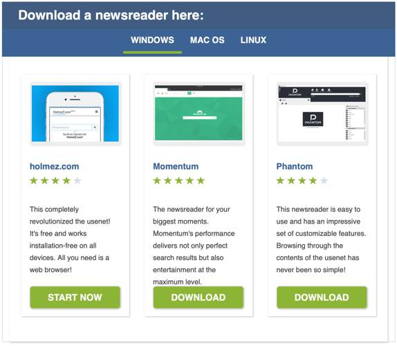 Usenext Review Newsreaders