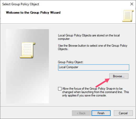 Windows Non Admin Group Policy Click Browse Windows Non Admin Group Policy Click Browse