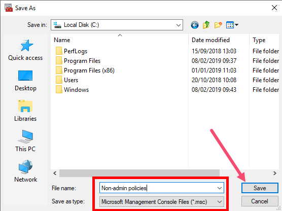 Windows Non Admin Group Policy Save Msc Windows Non Admin Group Policy Save Msc