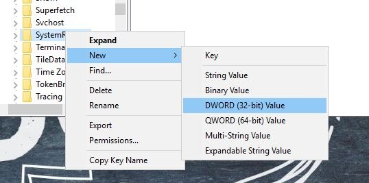 Auto Restore Point Windows Select Dword Auto Restore Point Windows Select Dword