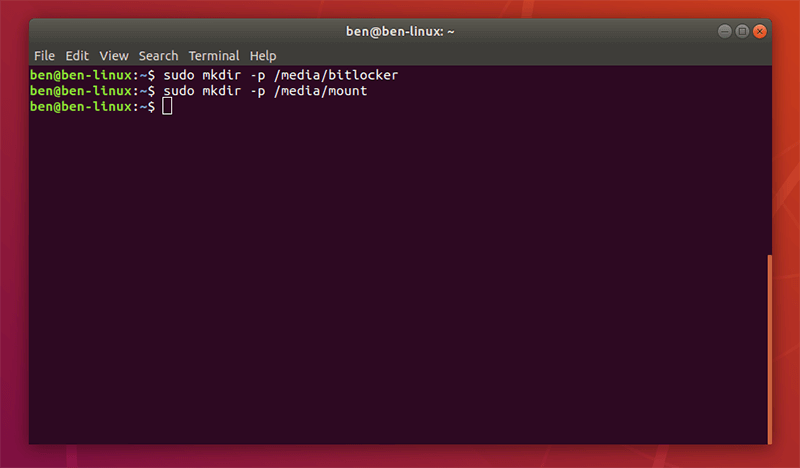 Bitlocker Linux Create Mount Folders