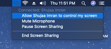 Mac Screen Sharing Control Screen Approval