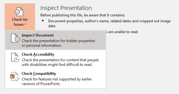 Reduce Size Powerpoint Image Edits Inspect Document