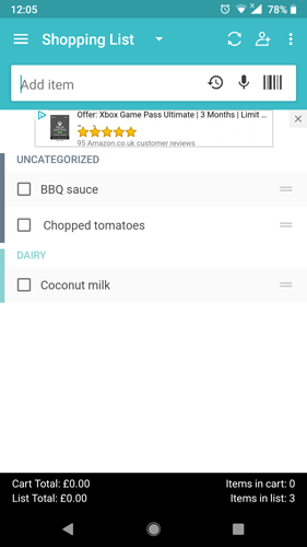 Best Grocery Shopping List Apps Android Out Of Milk
