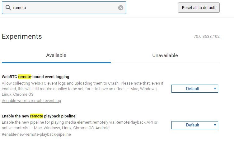 Cast Amazon Videos Experiments Remote Search