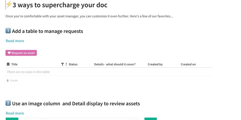 Coda App Digital Assets