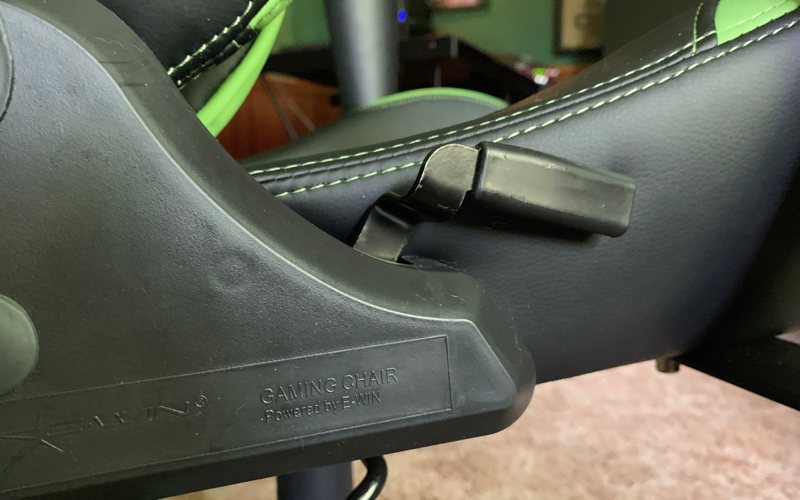 Ewin Calling Series Gaming Chair Review Adjustment Handle