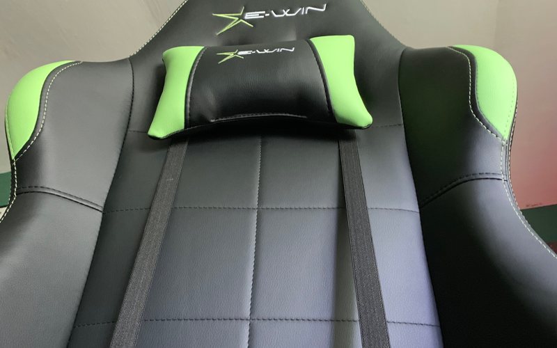 Ewin Calling Series Gaming Chair Review Backrest