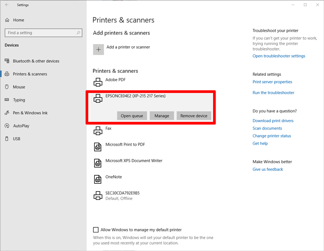 Find Ip Address Network Printer Printers Scanners
