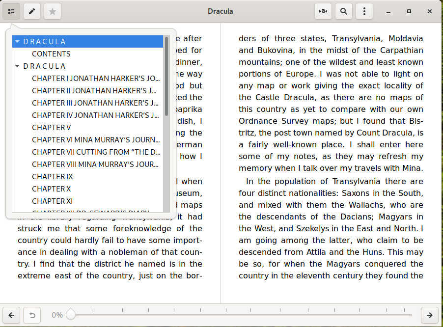 Foliate Table Of Contents