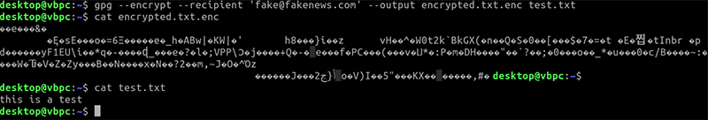 Gpg Linux File Encrypt Output