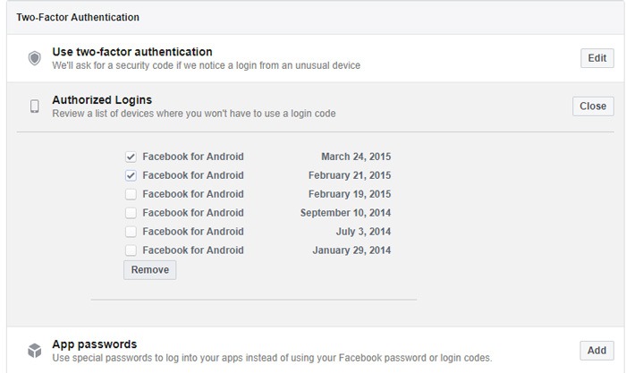 How To Log Out Of Facebook Authorized Logins