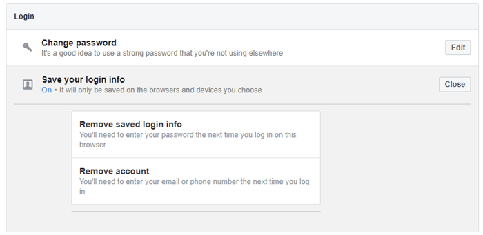 How To Log Out Of Facebook Remove Account