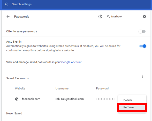 How To Log Out Of Facebook Remove Password