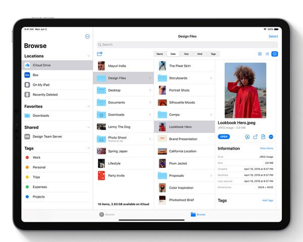 Ipados Overview Files