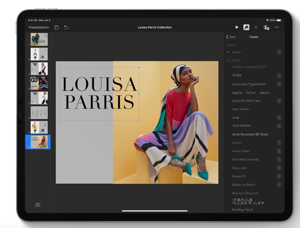 Ipados Overview Fonts