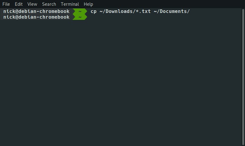 Linux Cli Copy All File Type