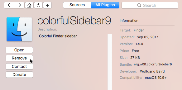 Mysimbl Remove Plugin