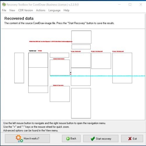 Recovery Toolbox For Coreldraw Review File Preview