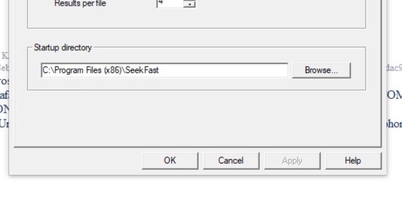 Seekfast Review Configuration