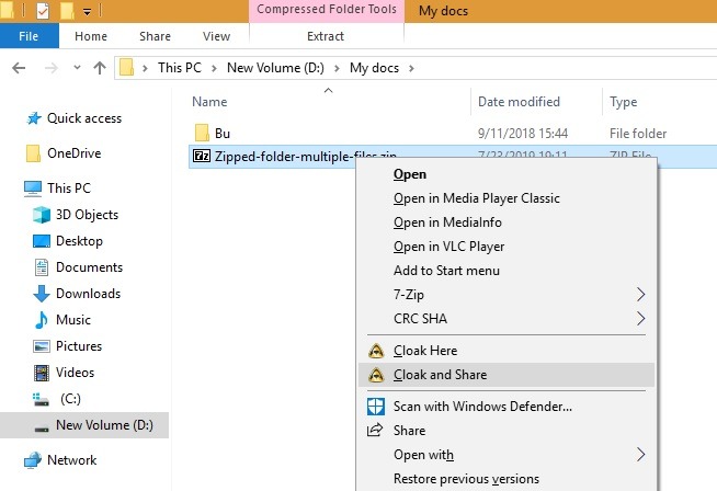 Cloak And Share Zipped Files Cloak And Share Zipped Files