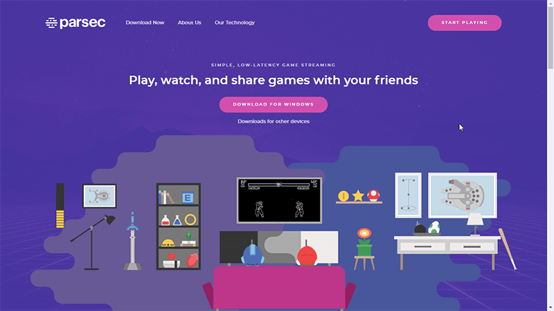 Cloud Gaming Parsec