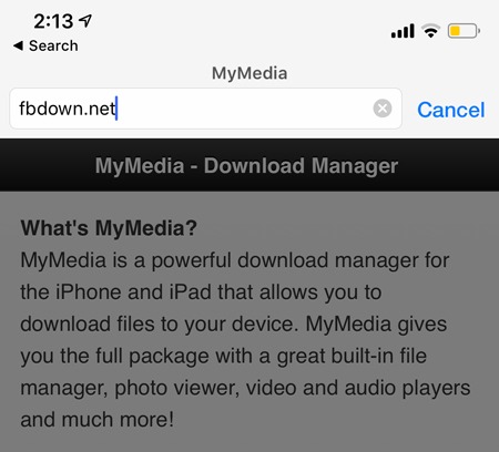 Download Facebook Videos Fbdown