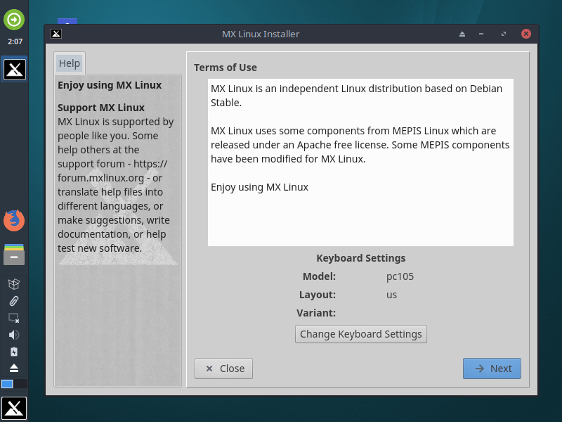 Mx Linux Review Installer