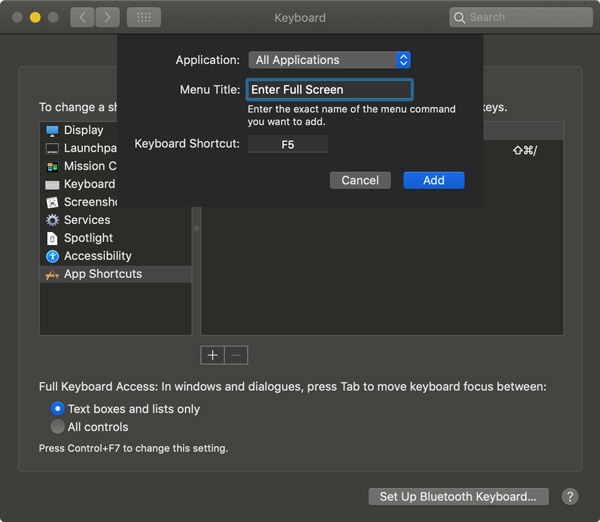 Remap Fn Keys Mac Enter Shortcut Details