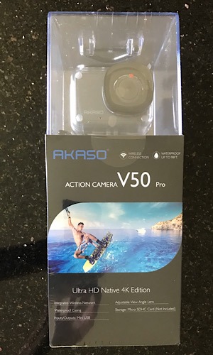 Review Akaso Action Camera Boxed