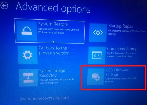 Uefi Firmware Settings