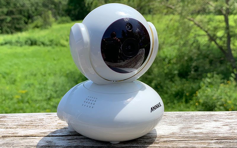 Annke 1080p Ip Camera Review Front Side View