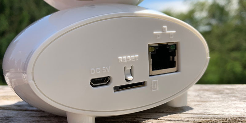 Annke 1080p Ip Camera Review Rear View