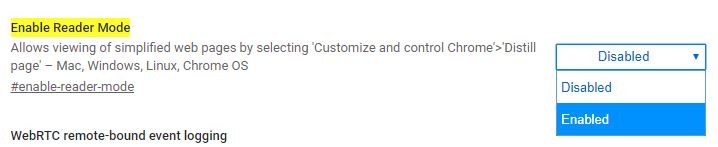Browser Reader Mode Chrome