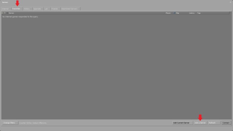 Csgo Server Add Server To Favorites