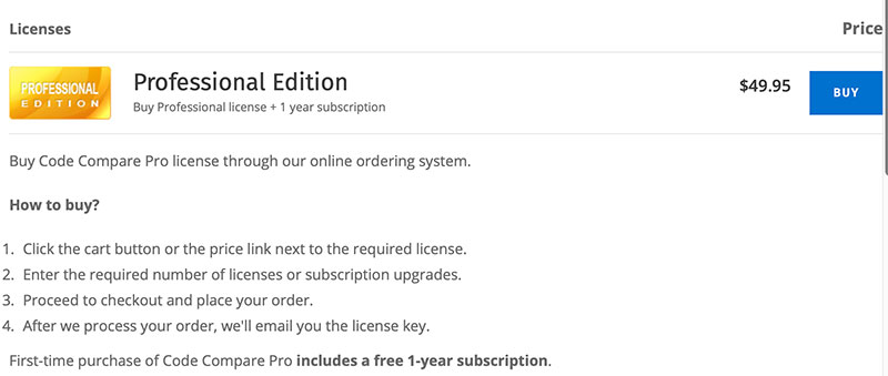 Devart Code Compare Review Pricing